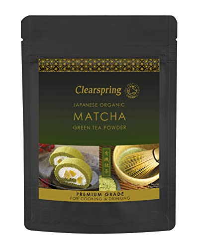 Clearspring Org Matcha Green tea Premium 40g X 2 (Pack of 2