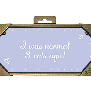 I Was Normal 3 Cats Ago - Wooden Landscape