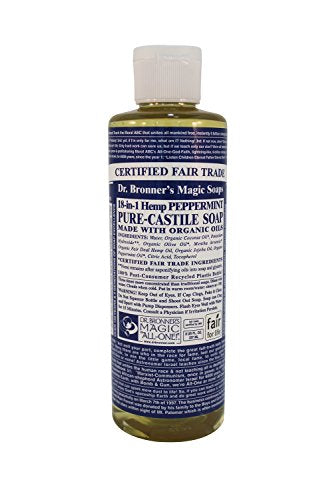 DR BRONNER SOAP LIQ PPPRMNT ORG, 8 OZ