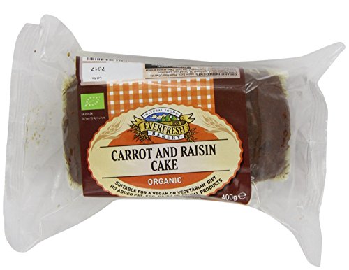 Everfresh Natural Foods Org Carrot Cake & Raisins 400g