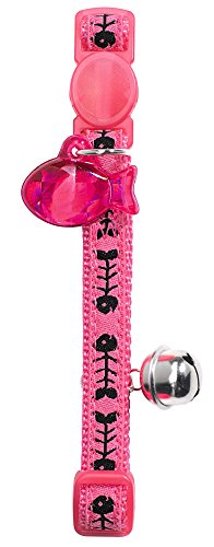 Cat Collar Fishbone Pink  Pack Of 3 | Hunter