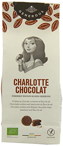 Generous Charlotte Chocolate Chips and Fleur De Sel 125 g (Pack of 2)