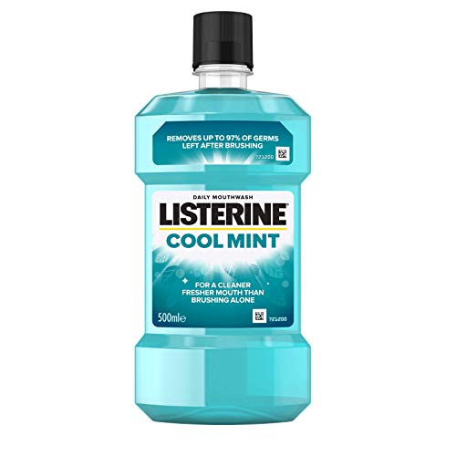 Listerine Antibacterial Mouthwash Coolmint, 500ml