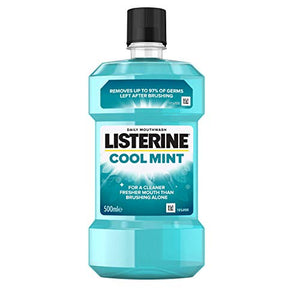 Listerine Antibacterial Mouthwash Coolmint, 500ml