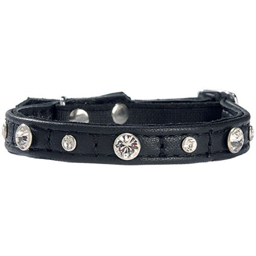 Cat Collar Comete Black Size 30
