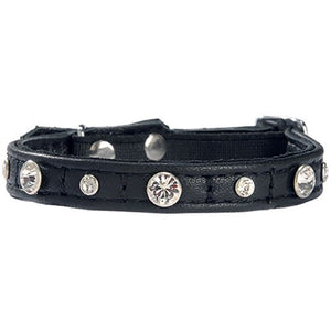 Cat Collar Comete Black Size 30
