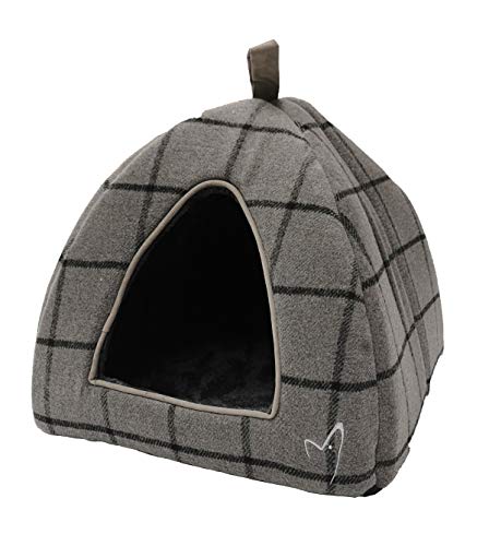Gor Pets Camden Pyramid Bed (40X40X40Cm) Grey Check