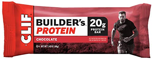 CLIF BAR Builders Bar - Chocolate 68g (PACK OF 12)