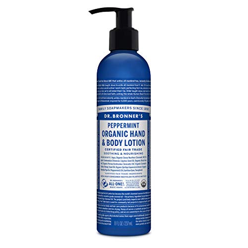 DR BRONNERS Organic Peppermint Lotion 236ml (PACK OF 1)
