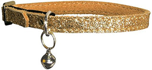 Cat Collar Paillete Gold