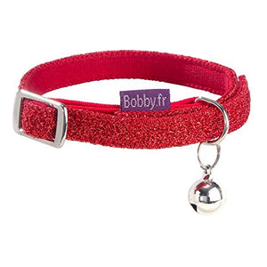 Cat Collar Disco Red Size Xs