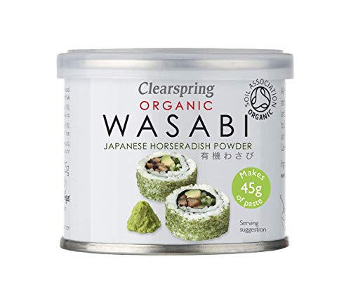 Clearspring Organic Japanese Wasabi Powder, 25g (Pack of 3)