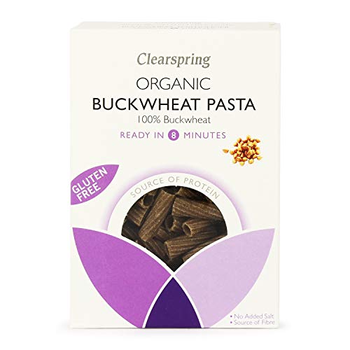 Clearspring Organic Gluten Free Buckwheat Tortiglioni Pasta 250g
