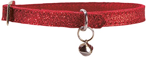 Cat Collar Paillete Red