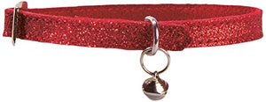 Cat Collar Paillete Red