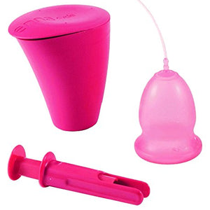 Enna Cycle Menstrual Cup with Applicator Twin Pack, Medium1 Units