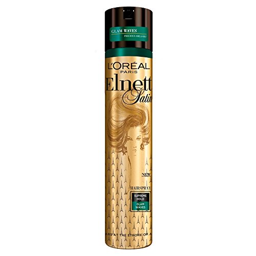 L'Oréal Elnett Glam Waves Supreme Hold Hairspray, 400ml