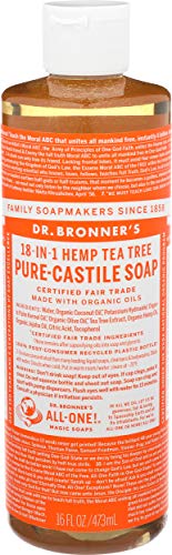 DR BRONNER SOAP LIQ CSTLE TTREE, 16 OZ