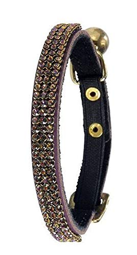 Cat Collar Cristal Princesse Plum