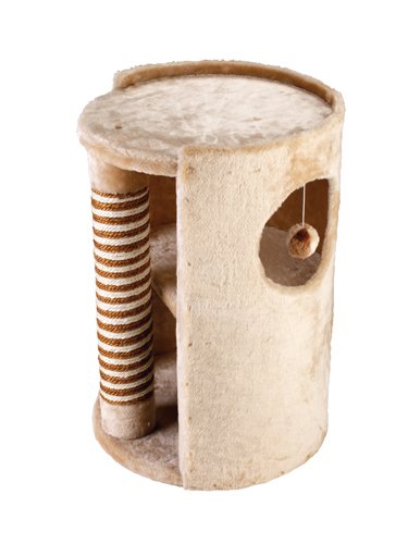 Gor Pets Cat Scratcher Hideout (58Cm) Beige | Gor Pets