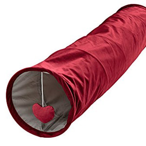 Cat Tube "By Laura" 27X60 Cm Red | Hunter