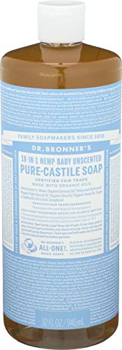 Dr Bronner'S | Baby Castile Liquid Soap | 1 x 946ml