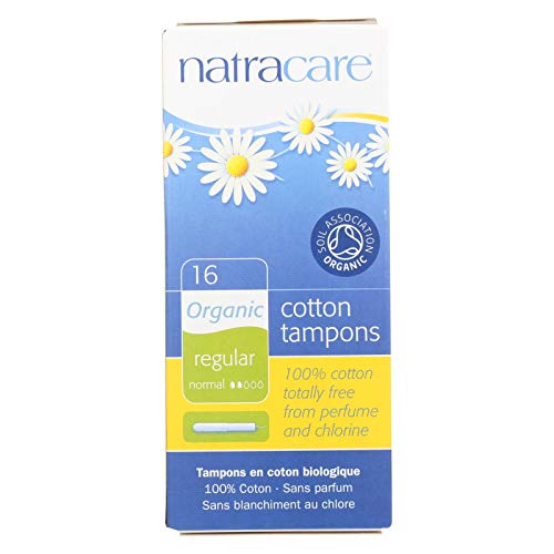 Natracare, Organic Cotton Tampons, Regular, 16 Tampons