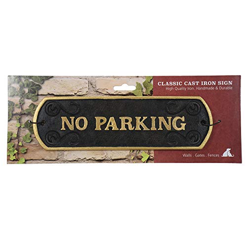 No Parking Cast Iron Landscape | Magnet & Steel