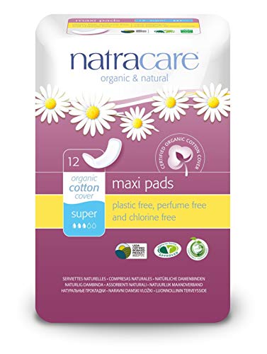 Natracare Organic Cotton Cover Super Maxi Pads