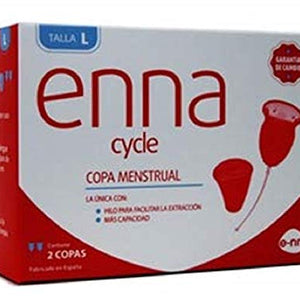 Enna Cycle Menstrual Cup Twin Pack, Large1 Units