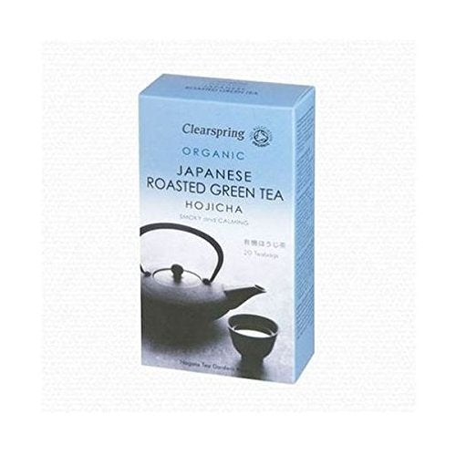Clearspring Organic Hojicha Roasted Green Tea - Box x 5 (Pack of 5)