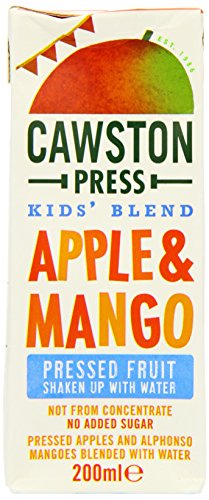 Cawston Press Kids Blend Apple and Mango Juice Triple Pack of 200 ml (Pack of 6)