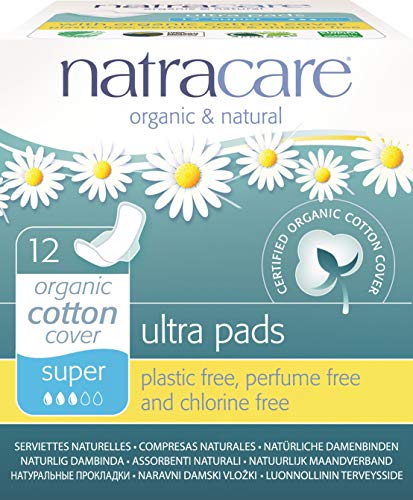 Natracare Natural Ultra Pads Super With Wings 12s