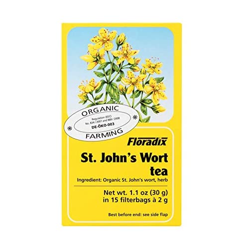 Floradix Organic St John's Wort Herbal Tea 15 Bags