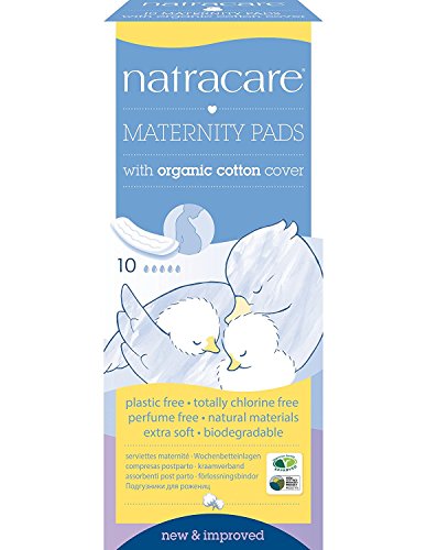 Natracare Maternity Pads 10pieces X 5 (Pack of 5)