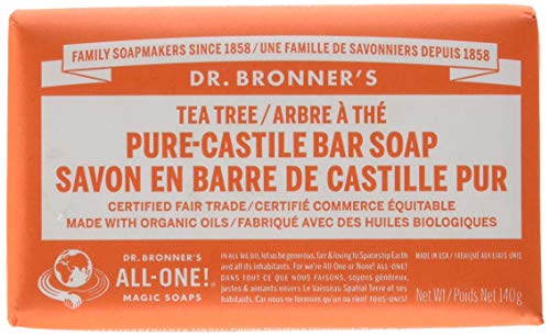 Dr Bronners Magic Soap All One Obtt05 5 Oz Tea Tree Dr. Bronner'S Bar Soap by Dr. Bronner's