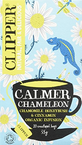 Clipper Calmer Chameleon Chamomile Honeybush Cinnamon 20 bags