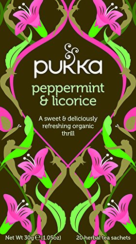 Pukka Peppermint & Licorice Organic Herbal Tea 20S