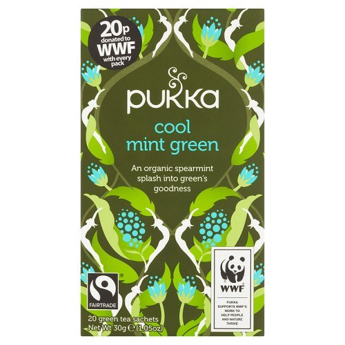 Pukka Tea Cool Mint Green Bag, 20g (20 Sachets)