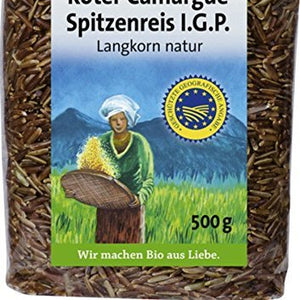 Org Red Camargue Rice (500g) - x 2 *Twin Deal Pack*