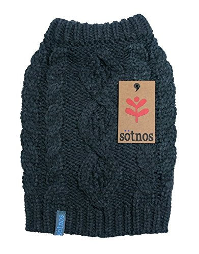 Grey Cable Knit Small | James & Steel