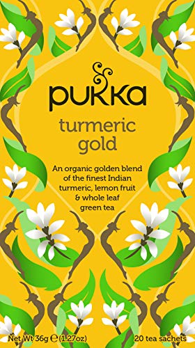 PUKKA HERBAL AYURVEDA Organic Turmeric Gold 20bags (PACK OF 1)