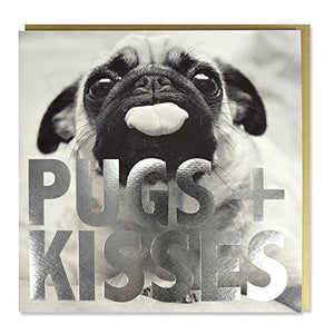 Pugs And Kisses Block Foil