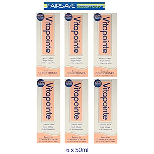 Vitapointe Leave In Conditioner 50ml x 6 - Bulk Buy Save Money