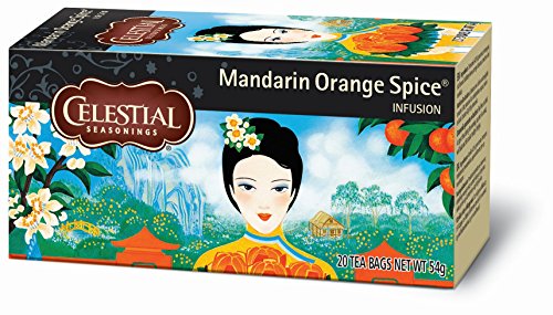Celestial Seasonings Mandarin Orange Spice Herbal Tea 47 g