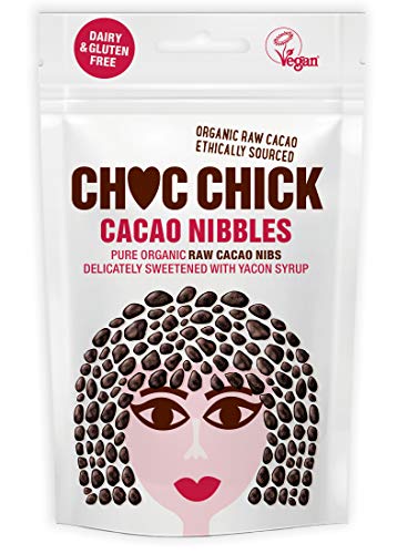 Choc Chick Cacao Nibbles sweetened with Yacon Syrup 60g • Organic Raw Cacao • Ethically Sourced