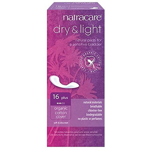 Natracare Dry & Light Inco Plus Pads 16 pieces (Case of 6)