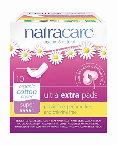 Natracare Ultra Extra Pads Super with Wings -