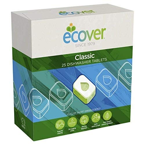 Ecover Dishwasher 25 Tablets (Pack of 2)
