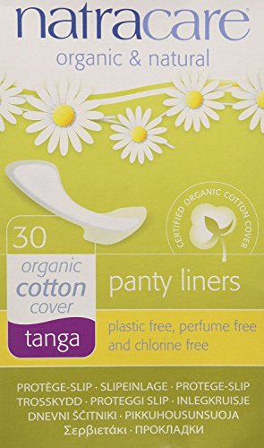Natracare Natural Tanga Style Panty Liners - 30 Pack